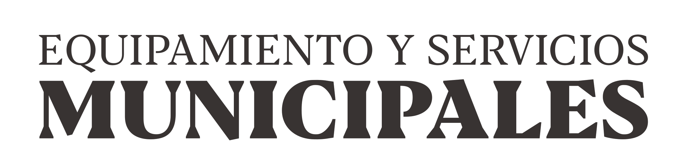 Equipamiento y servicios municipales logo